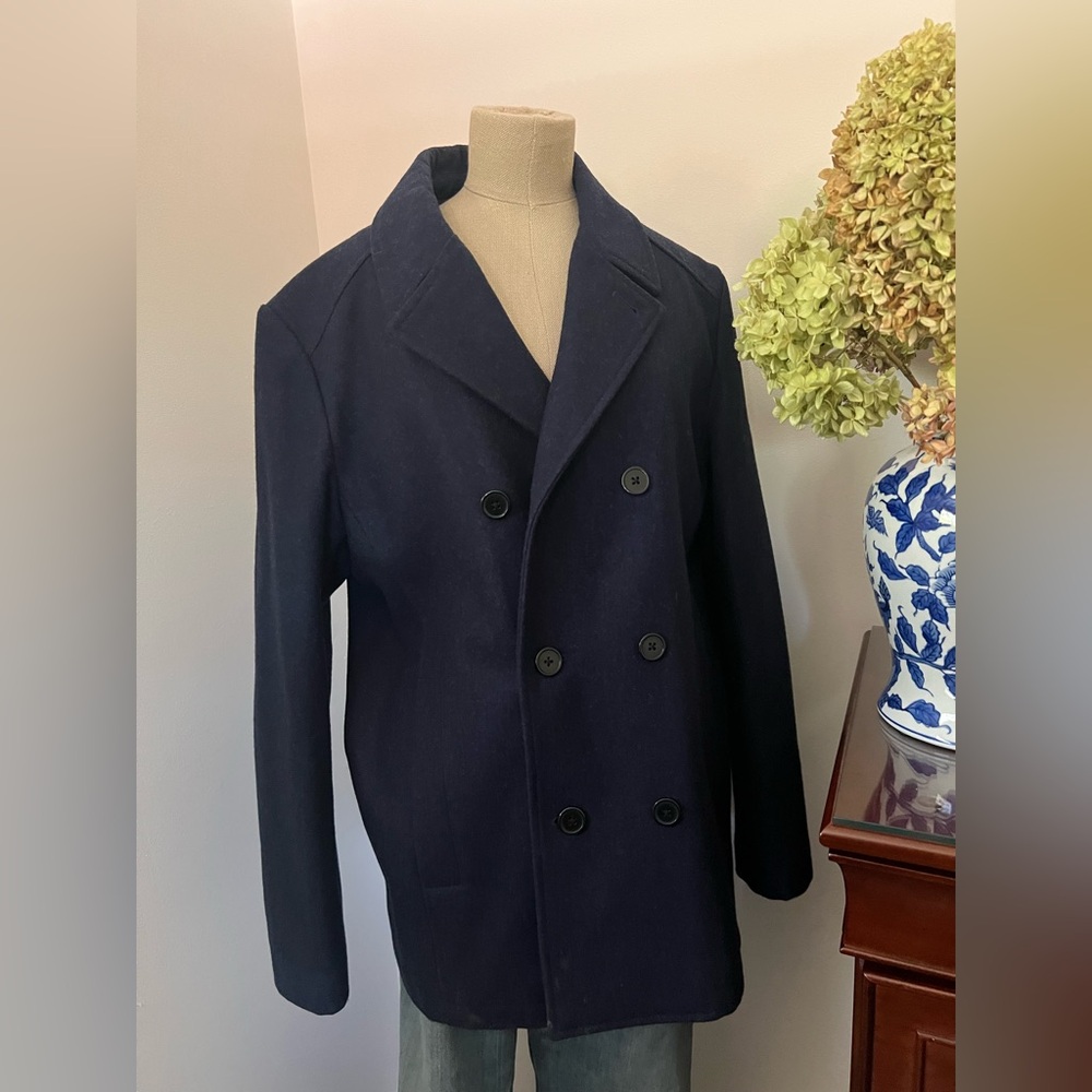 STRUCTURE Vintage Pea Coat, size M
